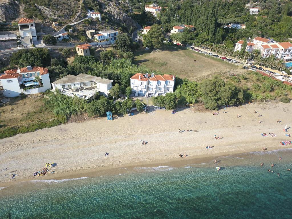 Pano Sto Kyma Studios Plomari Zewnętrze zdjęcie