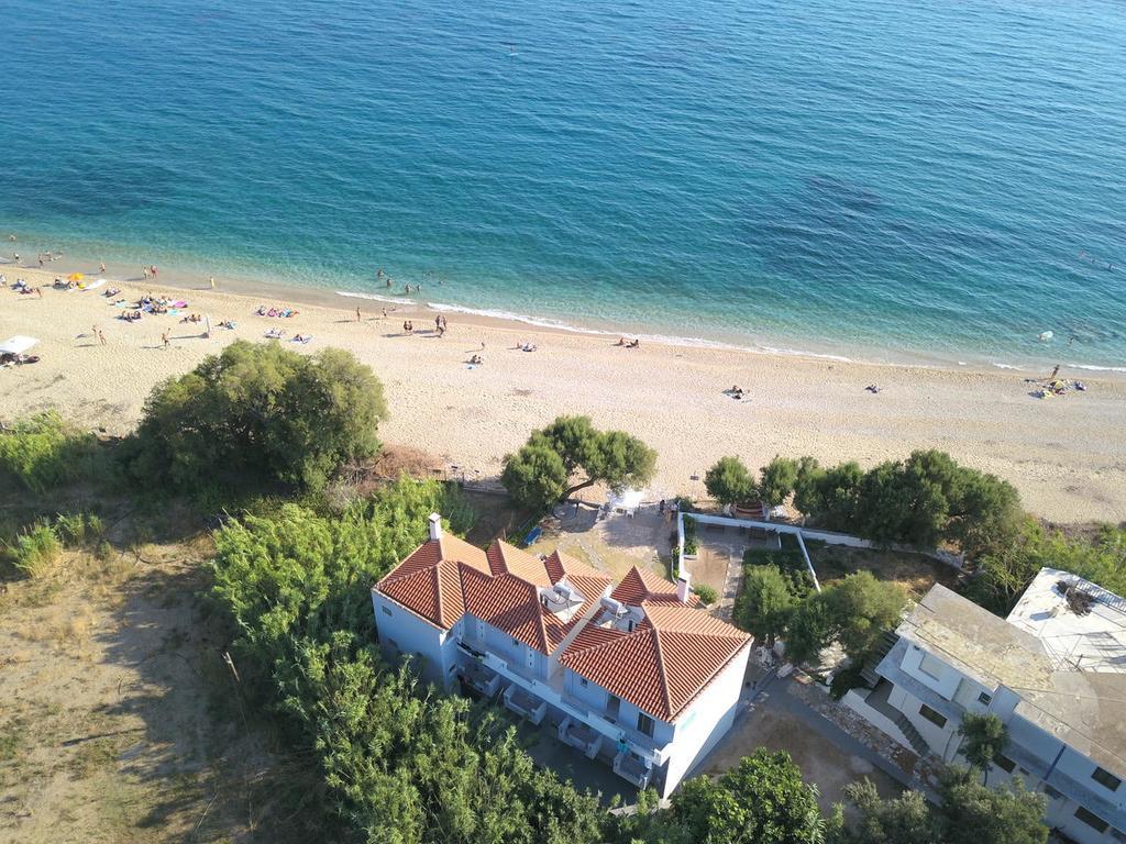 Pano Sto Kyma Studios Plomari Zewnętrze zdjęcie